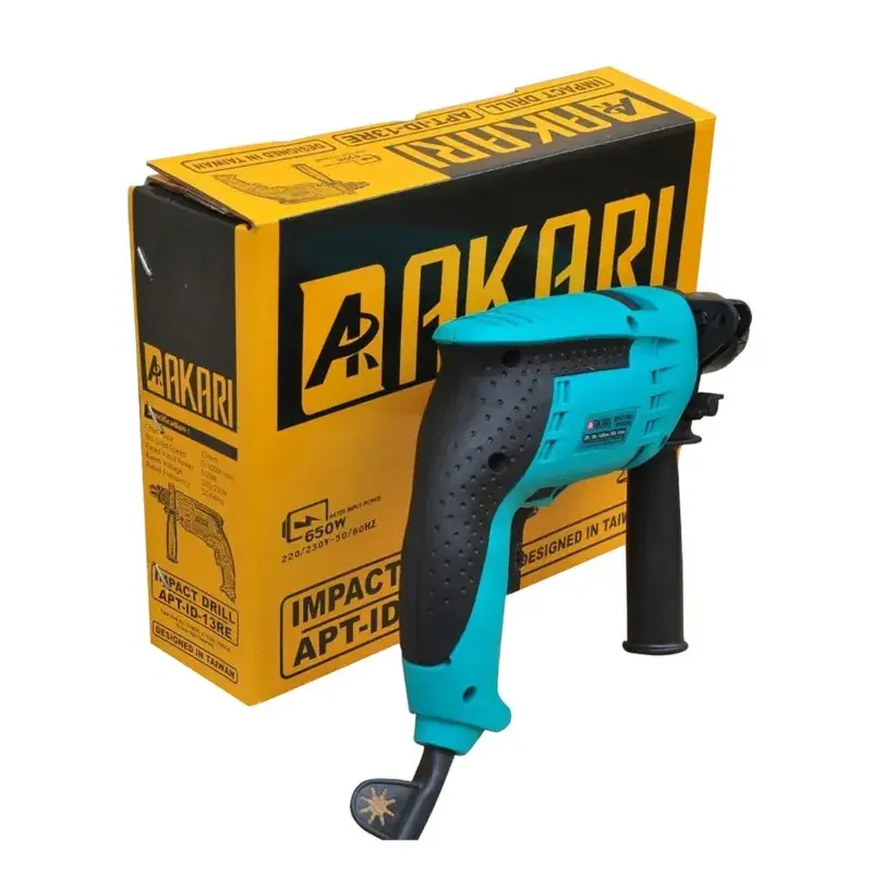 Akari APT-ID-13RE Reversible Impact Drill Machine 13 mm, 650 W 4.5 Brand New